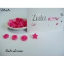 Pression Kam Etoile Fuchsia B47