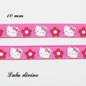 Ruban Rose Hello Kitty de 10 mm