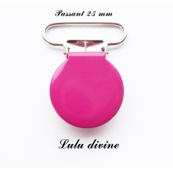 Pince ronde 25 mm Rose