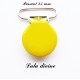 Pince ronde 25mm jaune