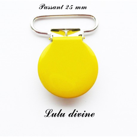 Pince ronde 25mm jaune