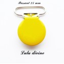 Pince ronde 25 mm Jaune