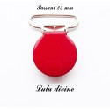 Pince ronde 25 mm Rouge