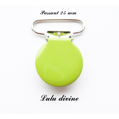 Pince ronde 25mm vert