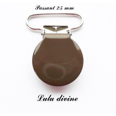 Pince ronde 25mm marron