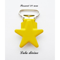 Pince étoile jaune