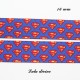 Ruban bleu Super héros, mini Logo Superman de 16 mm