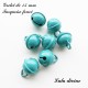 Grelot 15 mm : Turquoise foncé