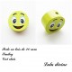 Perle en bois, Smiley