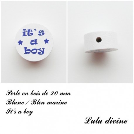 Perle en bois, It's a boy