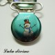 Pince 25 mm : Bonhomme de neige