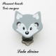 Pince bois boucle Renard 