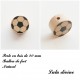 Perle en bois, Ballon de foot