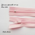 Fermeture éclair 30 cm Rose clair