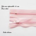 Fermeture éclair 25 cm Rose clair