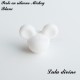 Perle en silicone ronde Mickey