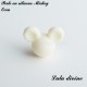 Perle en silicone ronde Mickey