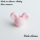 Perle en silicone ronde Mickey