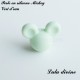 Perle en silicone ronde Mickey