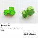 Perle en bois Tracteur