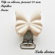 Clip silicone 20 mm Papillon