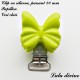 Clip silicone 20 mm Papillon