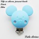 Clip silicone boucle Souris