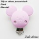 Clip silicone boucle Souris