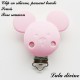 Clip silicone boucle Souris