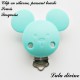 Clip silicone boucle Souris