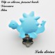 Clip silicone boucle Dinosaure