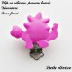 Clip silicone boucle Dinosaure