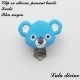 Clip silicone boucle Koala