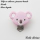 Clip silicone boucle Koala