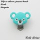 Clip silicone boucle Koala