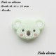 Perle en silicone Koala