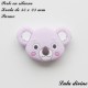 Perle en silicone Koala