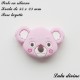 Perle en silicone Koala