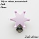 Clip silicone boucle Etoile