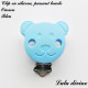 Clip silicone boucle Ourson