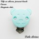 Clip silicone boucle Ourson