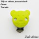 Clip silicone boucle Ourson