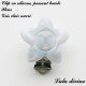 Clip silicone boucle Fleur