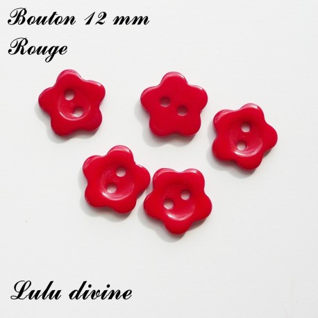 Bouton Fleur 12 mm 