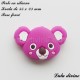 Perle en silicone Koala