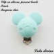 Clip silicone boucle Souris