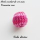 Perle en crochet Ronde Ø 25 mm