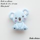 Perle en silicone Koala