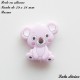 Perle en silicone Koala