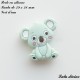 Perle en silicone Koala